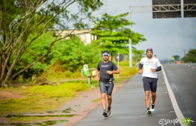 Treino para Maratona do ES - Pedágio x Libanês